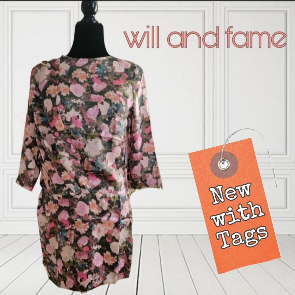 NWT/ Will and Fame Floral Dress